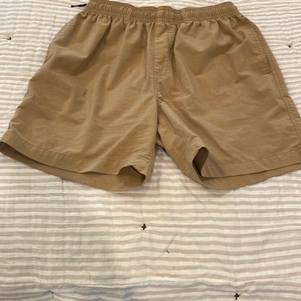 Chubbies Men's Khaki Athletic Shorts